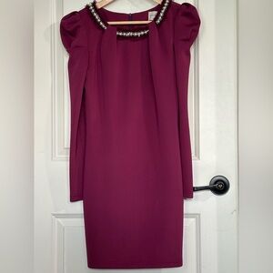 Maroon Dress